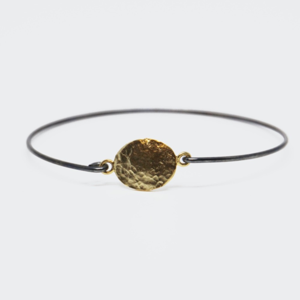 Oval Metal Bracelet